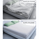 Casa si Gradina - Textile si covoare - Lenjerii de pat - Cearceafuri de pat - Set 4 suporturi pentru cearsaf, clips prindere pentru saltea, antialunecare, pentru cearsaf simplu sau cu elastic, gri - Infinity.ro