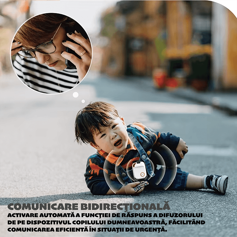 Laptop, Telefoane si Tablete - Wearables si gadgeturi - Gadgeturi - Dispozitive spionaj - Dispozitiv GPS 4G CYBERDUST pentru Copii,Parinti si Bunici,Alarma Cadere, Buton SOS,Microfon integrat, Rezistent la apa - Infinity.ro