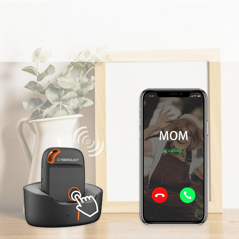 Laptop, Telefoane si Tablete - Wearables si gadgeturi - Gadgeturi - Dispozitive spionaj - Dispozitiv GPS 4G CYBERDUST pentru Copii,Parinti si Bunici,Alarma Cadere, Buton SOS,Microfon integrat, Rezistent la apa - Infinity.ro