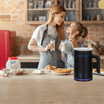 Electronice si Electrocasnice - Electrocasnice bucatarie - Preparare bauturi - Spumator de lapte 4in1 CYBERDUST, Spuma calda/rece, Lapte vegetal,Matcha,Latte,Cappuccino,Machiatto,Mocha,140/160/430ml - Infinity.ro