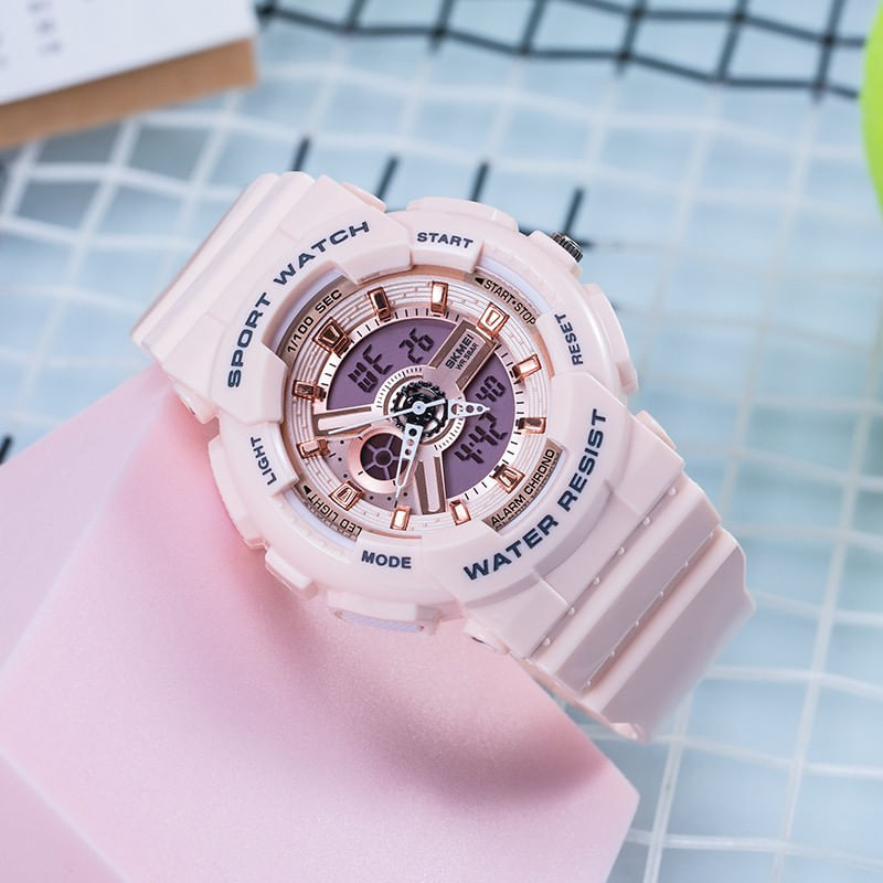 Fashion, accesorii si bijuterii - Copii - Accesorii copii - Bijuterii si ceasuri copii - Ceas copii Skmei Dual Time Sport Casual - Infinity.ro