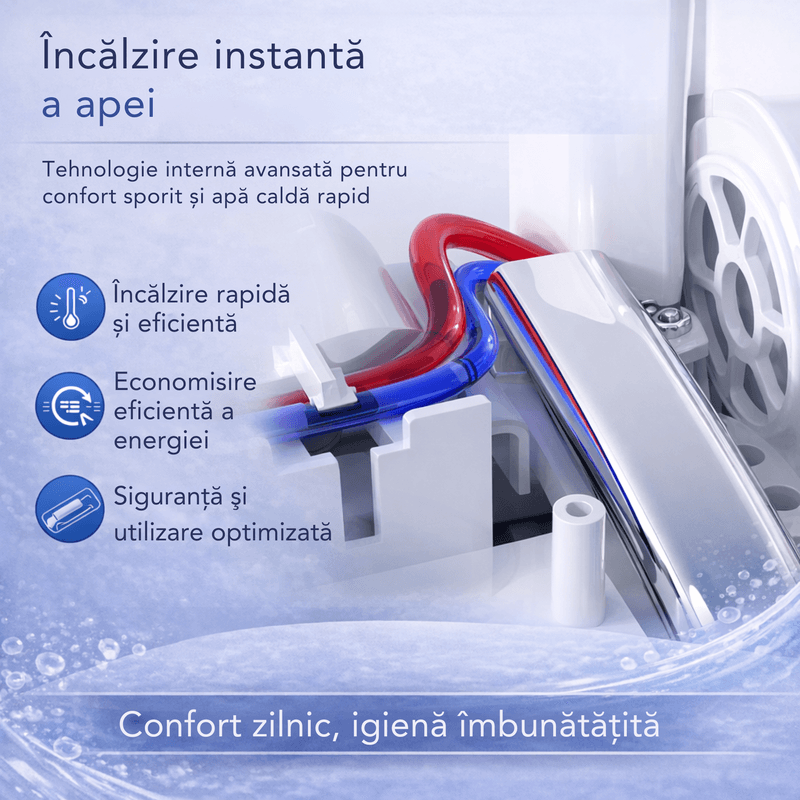 Casa si Gradina - Sanitare - Obiecte sanitare - Accesorii vase de toaleta - Capac toaleta cu bideu, apa calda, spalare si uscare, colac incalzit, telecomanda, autocuratare, lumina de noapte - Infinity.ro
