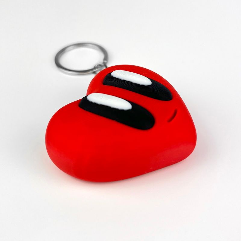 Fashion, accesorii si bijuterii - Femei - Accesorii femei - Alte accesorii femei - Breloc Inima, Ziua Indragostitilor, Plastic, 3D, Rosu - Infinity.ro