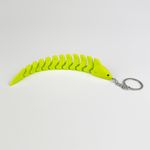 Fashion, accesorii si bijuterii - Femei - Accesorii femei - Alte accesorii femei - Breloc Tipar Electric 3D, Plastic, Verde Neon, Flexibil, 16cm - Infinity.ro