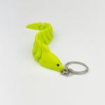 Fashion, accesorii si bijuterii - Femei - Accesorii femei - Alte accesorii femei - Breloc Tipar Electric 3D, Plastic, Verde Neon, Flexibil, 16cm - Infinity.ro