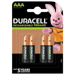 Casa si Gradina - Electrice - Accesorii electrice - Baterii, acumulatori si incarcatoare - Acumulatori Duracell Turbo AAA R3 Ni-MH 1,2V 900mAh set 4 buc - Infinity.ro