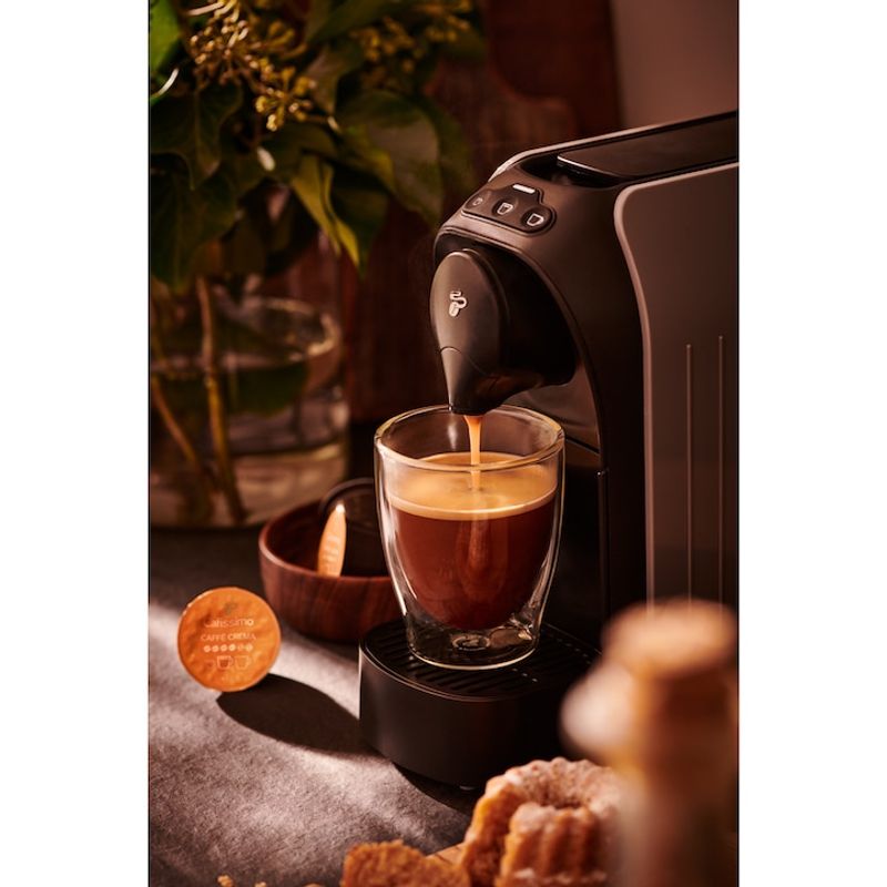 Market - Cafea si ceaiuri - Cafea - Capsule si paduri cafea - Capsule Tchibo Cafissimo Caffè Crema Fine Aroma, 10 Capsule, 75 g - Infinity.ro