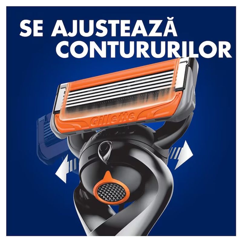Ingrijire personala si Cosmetice - Aparate & accesorii ingrijire personala - Aparate de ras si tuns - Accesorii aparate de ras - Rezerve aparat de ras Gillette Fusion ProGlide Power, 8 buc - Infinity.ro