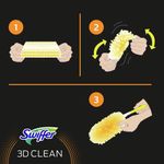 Market - Curatenie si intretinere casa - Produse menaj - Accesorii curatenie - Rezerve pamatuf pentru curatarea prafului Swiffer Duster 3D Clean, 10 bucati - Infinity.ro