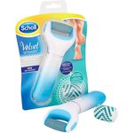 Ingrijire personala si Cosmetice - Manichiura si pedichiura - Pile cosmetice - Pila cosmetica electrica Scholl Velvet Smooth daimond cu cap pentru exfoliere inclus, Albastru - Infinity.ro