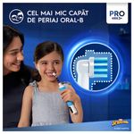 Ingrijire personala si Cosmetice - Igiena dentara - Rezerve si accesorii - Rezerve periuta de dinti electrica pentru copii Oral-B Pro Kids Spiderman, 4 buc - Infinity.ro