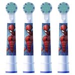 Ingrijire personala si Cosmetice - Igiena dentara - Rezerve si accesorii - Rezerve periuta de dinti electrica pentru copii Oral-B Pro Kids Spiderman, 4 buc - Infinity.ro