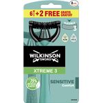Ingrijire personala si Cosmetice - Aparate & accesorii ingrijire personala - Aparate de ras si tuns - Aparate de ras clasice - Aparat de ras de unica folosinta Wilkinson Extreme 3 Sensitive Comfort, Barbati, 8 buc - Infinity.ro