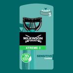 Ingrijire personala si Cosmetice - Aparate & accesorii ingrijire personala - Aparate de ras si tuns - Aparate de ras clasice - Aparat de ras de unica folosinta Wilkinson Extreme 3 Sensitive Comfort, Barbati, 8 buc - Infinity.ro