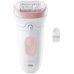 Ingrijire personala si Cosmetice - Aparate & accesorii ingrijire personala - Epilatoare si accesorii - Epilatoare - Epilator, Braun, Silk-epil 7 7-000, Alb - Infinity.ro