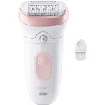 Ingrijire personala si Cosmetice - Aparate & accesorii ingrijire personala - Epilatoare si accesorii - Epilatoare - Epilator, Braun, Silk-epil 7 7-000, Alb - Infinity.ro