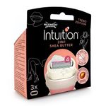 Ingrijire personala si Cosmetice - Aparate & accesorii ingrijire personala - Aparate de ras si tuns - Accesorii aparate de ras - Rezerve aparat de epilat Wilkinson Intuition Ultra Moisture cu Unt de Shea, Femei, 3 buc - Infinity.ro