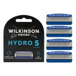 Ingrijire personala si Cosmetice - Aparate & accesorii ingrijire personala - Aparate de ras si tuns - Accesorii aparate de ras - Rezerva aparat de ras, Wilkinson, Hydro 5, Regular, 4 bucati - Infinity.ro