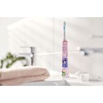 Ingrijire personala si Cosmetice - Igiena dentara - Periute de dinti electrice - Periuta de dinti electrica pentru copii Philips Sonicare HX6352/42, conectare aplicatie Philips Sonicare for Kids, roz - Infinity.ro