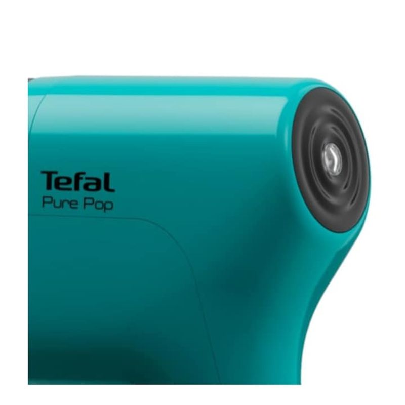 Electronice si Electrocasnice - Ingrijirea tesaturilor - Fiare de calcat - Aparat de calcat vertical cu abur Tefal Pure Pop DT2024E1, 1300 W, abur variabil pana la 20g/min, verde - Infinity.ro
