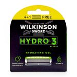 Ingrijire personala si Cosmetice - Aparate & accesorii ingrijire personala - Aparate de ras si tuns - Accesorii aparate de ras - Rezerve Wilkinson Hydro 3 Hydrating Gel razor blades, pachet de 5 buc - Infinity.ro