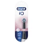 Ingrijire personala si Cosmetice - Igiena dentara - Rezerve si accesorii - Cap de periuta de dinti, Oral-B, iO Gentle Care, 4 buc, Negru - Infinity.ro