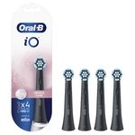 Ingrijire personala si Cosmetice - Igiena dentara - Rezerve si accesorii - Cap de periuta de dinti, Oral-B, iO Gentle Care, 4 buc, Negru - Infinity.ro