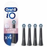 Ingrijire personala si Cosmetice - Igiena dentara - Rezerve si accesorii - Cap de periuta de dinti, Oral-B, iO Gentle Care, 4 buc, Negru - Infinity.ro