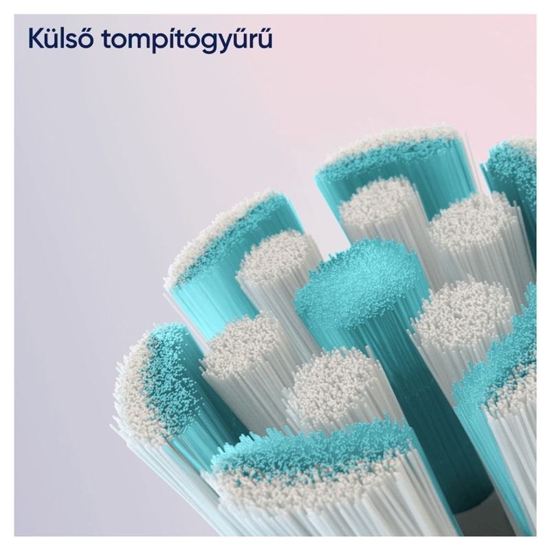 Ingrijire personala si Cosmetice - Igiena dentara - Rezerve si accesorii - Cap de periuta de dinti, Oral-B, iO Gentle Care, 4 buc, Negru - Infinity.ro