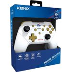 PC, gaming si accesorii - Gaming - Accesorii gaming - Controlere, Volane si Casti gaming - Controler PC, KONIX, Mythics Manette Filaire Noire, USB, 248932, Alb - Infinity.ro
