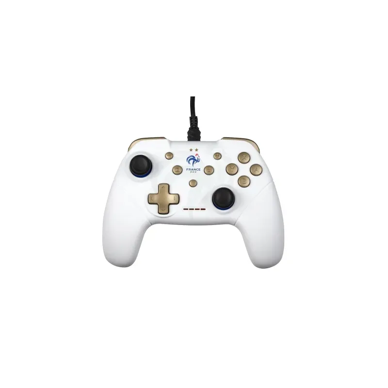 PC, gaming si accesorii - Gaming - Accesorii gaming - Controlere, Volane si Casti gaming - Controler PC, KONIX, Mythics Manette Filaire Noire, USB, 248932, Alb - Infinity.ro