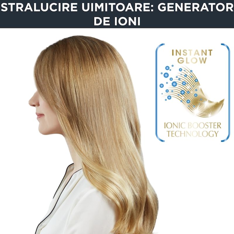 Ingrijire personala si Cosmetice - Aparate & accesorii ingrijire personala - Hair styling - Uscatoare de par - Uscator de par ROWENTA Studio Dry Glow CV5830F0, 2300W, 6 trepte viteza, tehnologie Thermo Control, alb - Infinity.ro