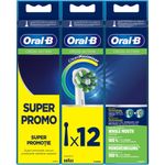 Ingrijire personala si Cosmetice - Igiena dentara - Rezerve si accesorii - Rezerve periuta de dinti electrica Oral-B Cross Action, Tehnologie CleanMaximiser 12 buc - Infinity.ro