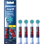 Ingrijire personala si Cosmetice - Igiena dentara - Rezerve si accesorii - Rezerve periuta de dinti electrica pentru copii ORAL-B Pro Kids Spiderman, 4 buc - Infinity.ro