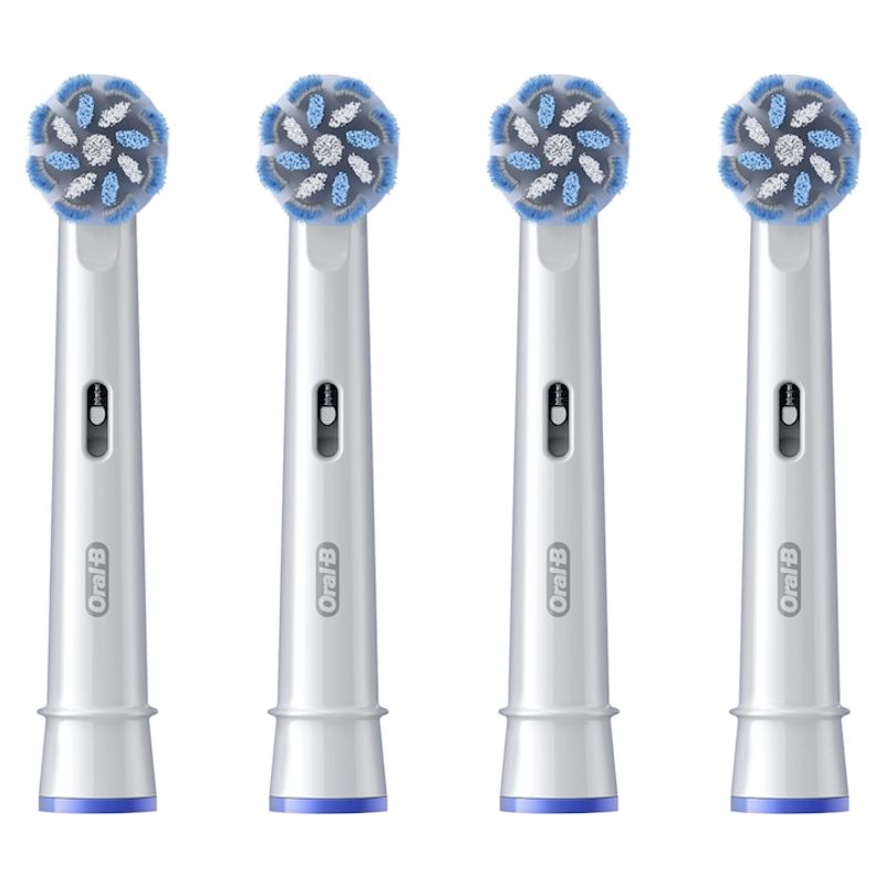 Ingrijire personala si Cosmetice - Igiena dentara - Rezerve si accesorii - Rezerve periuta de dinti electrica Sensitive Clean Oral-B Pro, 10 buc - Infinity.ro