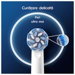 Ingrijire personala si Cosmetice - Igiena dentara - Rezerve si accesorii - Rezerve periuta de dinti electrica Sensitive Clean Oral-B Pro, 10 buc - Infinity.ro