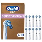 Ingrijire personala si Cosmetice - Igiena dentara - Rezerve si accesorii - Rezerve periuta de dinti electrica Sensitive Clean Oral-B Pro, 10 buc - Infinity.ro
