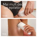 Ingrijire personala si Cosmetice - Aparate & accesorii ingrijire personala - Epilatoare si accesorii - Epilatoare - Epilator Braun Silk-Épil 7 Pentru Femei, Dispozitiv Indepartare Par, Umed/Uscat, Fabricat In Germania, 7-000 Alb/Roz - Infinity.ro