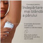 Ingrijire personala si Cosmetice - Aparate & accesorii ingrijire personala - Epilatoare si accesorii - Epilatoare - Epilator Braun Silk-Épil 7 Pentru Femei, Dispozitiv Indepartare Par, Umed/Uscat, Fabricat In Germania, 7-000 Alb/Roz - Infinity.ro