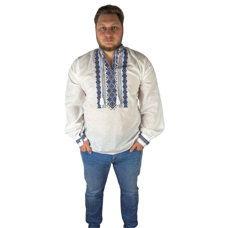 Fashion, accesorii si bijuterii - Barbati - Imbracaminte - Camasi barbati - Ie barbati CPB3 alb/portocaliu , marimea S - Infinity.ro