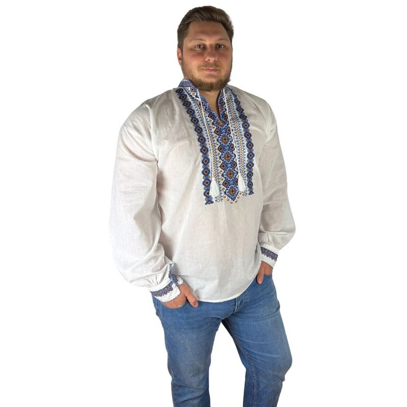 Fashion, accesorii si bijuterii - Barbati - Imbracaminte - Camasi barbati - Ie barbati CPB3 alb/portocaliu , marimea M - Infinity.ro