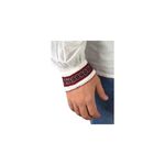 Fashion, accesorii si bijuterii - Barbati - Imbracaminte - Camasi barbati - Ie barbati CPB3 alb/rosu , marimea S - Infinity.ro