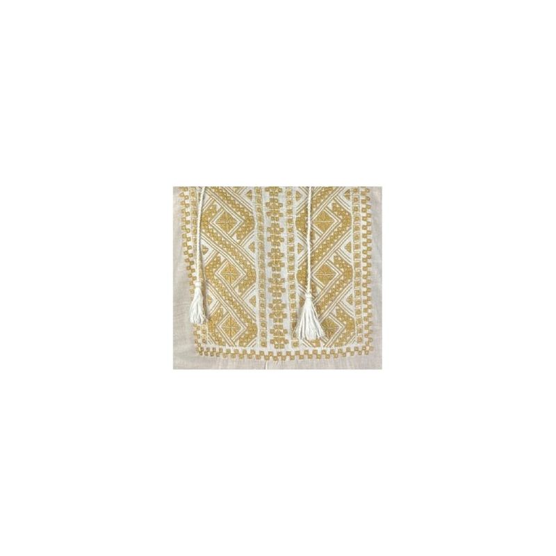 Fashion, accesorii si bijuterii - Barbati - Imbracaminte - Camasi barbati - Ie barbati CPF26 alb/bej , marimea S - Infinity.ro