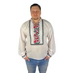 Fashion, accesorii si bijuterii - Barbati - Imbracaminte - Camasi barbati - Ie barbati CPF26 alb/negru , marimea S - Infinity.ro