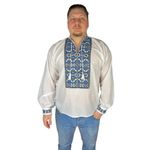 Fashion, accesorii si bijuterii - Barbati - Imbracaminte - Camasi barbati - Ie barbati CPM26 alb/negru , marimea S - Infinity.ro
