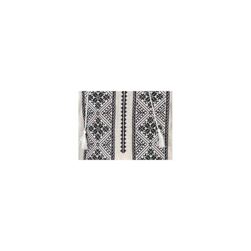 Fashion, accesorii si bijuterii - Barbati - Imbracaminte - Camasi barbati - Ie barbati CPM26 alb/negru mahon , marimea S - Infinity.ro