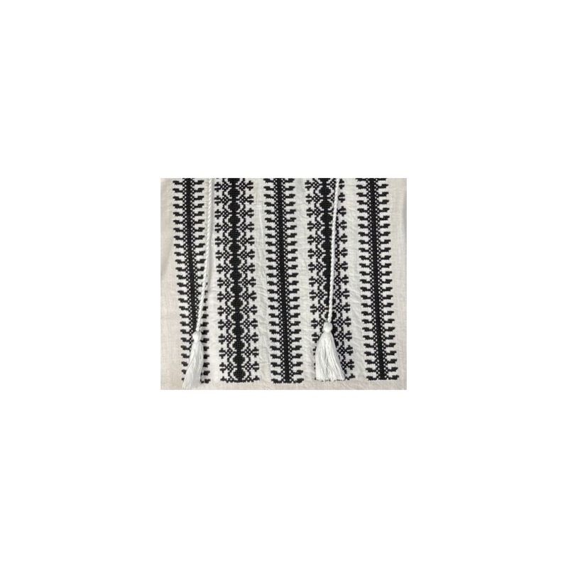 Fashion, accesorii si bijuterii - Barbati - Imbracaminte - Camasi barbati - Ie barbati M26 alb/negru , marimea S - Infinity.ro