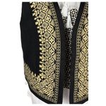Fashion, accesorii si bijuterii - Femei - Imbracaminte femei - Sacouri si veste femei - Vesta dama A26 negru/bej , marimea S - Infinity.ro