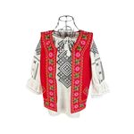 Fashion, accesorii si bijuterii - Femei - Imbracaminte femei - Sacouri si veste femei - Vesta dama CPO rosu/roz , marimea S - Infinity.ro