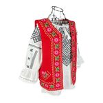 Fashion, accesorii si bijuterii - Femei - Imbracaminte femei - Sacouri si veste femei - Vesta dama CPO rosu/roz , marimea S - Infinity.ro